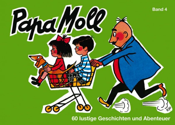 Papa Moll Band 4, grün: Band 4