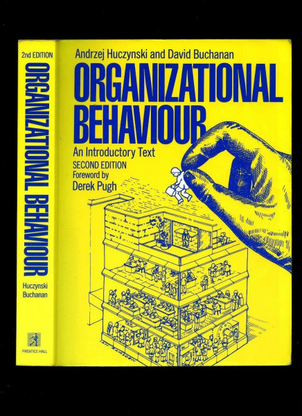 Organizational Behaviour: An Introductory Text
