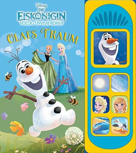 Die Eiskönigin, Olafs Traum - Soundbuch - Disney Pappbilderbuch mit 7 Geräuschen - Buch zum Film