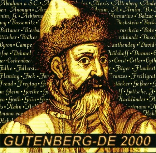 Gutenberg- DE 2000. CD- ROM