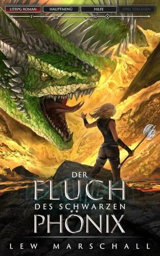 Der Fluch des schwarzen Phönix: Ein Fantasy-LitRPG-Roman (Heirs of the Phoenix, Band 1)