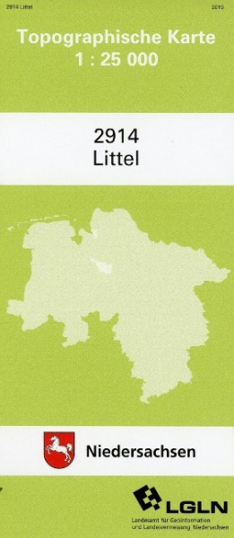 Littel 1 : 25 000. (TK 2914/N)