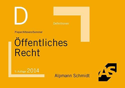 Definitionen Öffentliches Recht: Alle wichtigen Begriffe für Studium, Prüfung, Rechtsalltag