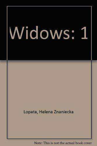 Widows: The Middle East, Asia and the Pacific