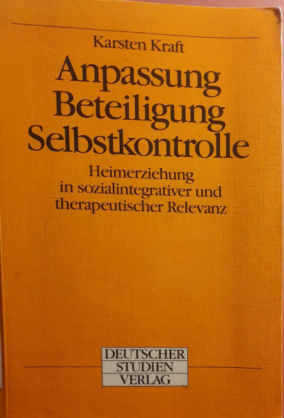 Anpassung - Beteiligung - Selbstkontrolle