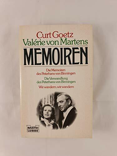 Memoiren (Allgemeine Reihe. Bastei Lübbe Taschenbücher)