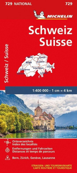 Michelin Schweiz 1:400000