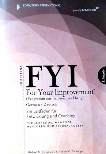 FYI - For your improvement