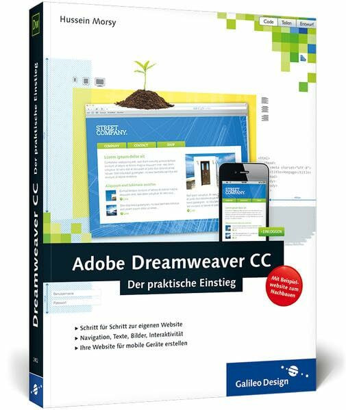 Adobe Dreamweaver CC: Der praktische Einstieg (Galileo Design)