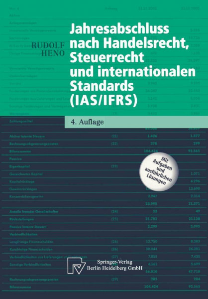 Jahresabschluss nach Handelsrecht, Steuerrecht und internationalen Standards (IAS/IFRS)