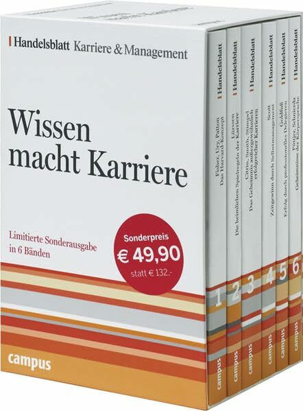 Handelsblatt Karriere und Management Bd. 1-6. Gesamtausgabe: Band 1 bis 6