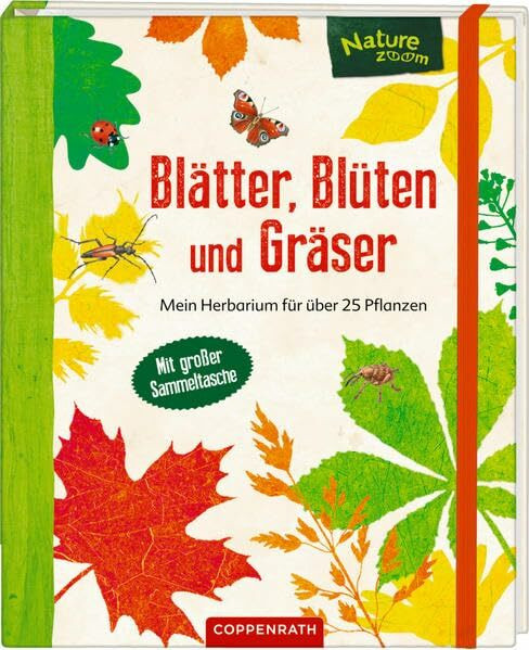 Blätter, Blüten und Gräser: Mein Herbarium für über 25 Pflanzen