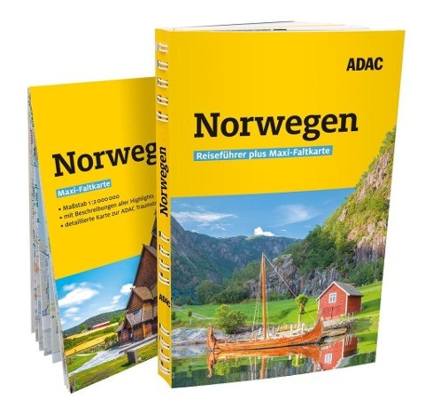 ADAC - Norwegen Reiseführer plus Maxi-Faltkarte