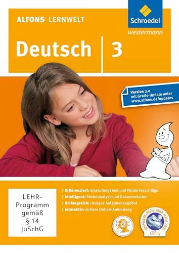 Alfons Lernwelt Deutsch 3 Einzelplatzlizenz