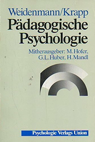 Pädagogische Psychologie. Ein Lehrbuch