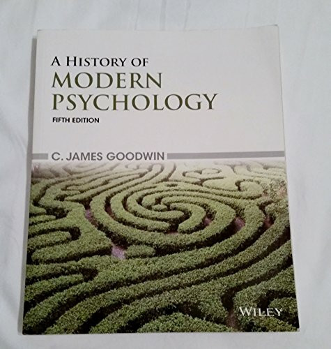 History Of Modern Psychology 5e