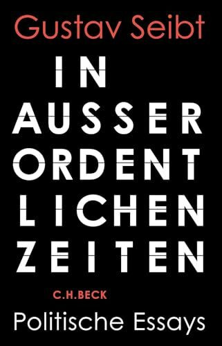 In außerordentlichen Zeiten: Politische Essays