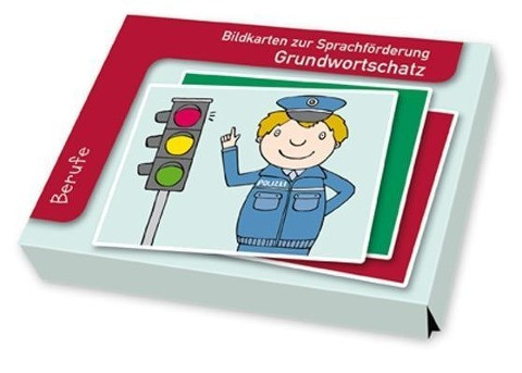 Bildkarten zur Sprachförderung: Grundwortschatz: Berufe