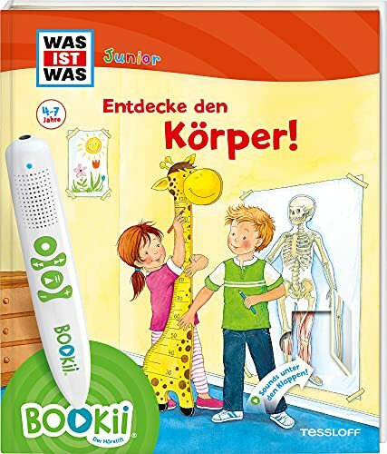 BOOKii® WAS IST WAS Junior Entdecke den Körper!: Über 600 Hörerlebnisse und interaktive Spiele! (BOOKii / Antippen, Spielen, Lernen)