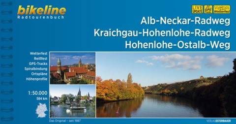 Alb-Neckar-Weg . Kraichgau-Hohenlohe-Radweg . Hohenlohe-Ostalb-Weg