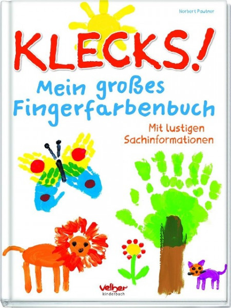 Klecks! Mein großes Fingerfarbenbuch