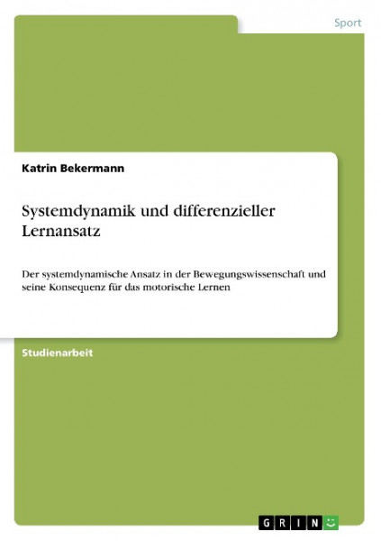 Systemdynamik und differenzieller Lernansatz