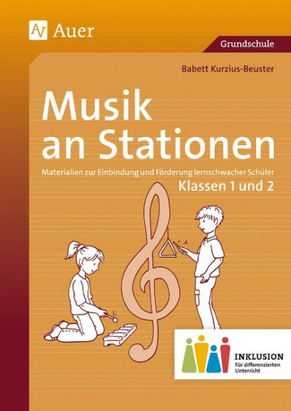 Musik an Stationen Inklusion 1/2 Klasse