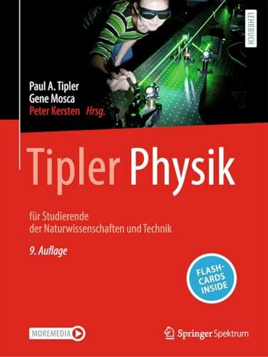 Tipler Physik: für Studierende der Naturwissenschaften und Technik