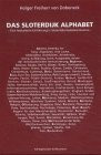 Das Sloterdijk Alphabet
