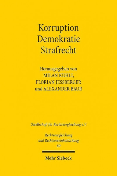 Korruption - Demokratie - Strafrecht