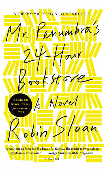 Mr. Penumbra's 24-Hour Bookstore: A Novel. Ausgezeichnet: ALA Alex Awards Winner (Adult for Young Adults) 2013, Ausgezeichnet: NPR Best Book of the ... Best in Category 2013, Nominiert: Y...