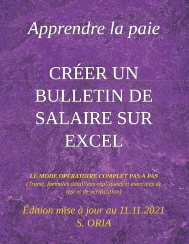 CRÉER UN BULLETIN DE SALAIRE SUR EXCEL: APPRENDRE LA PAIE