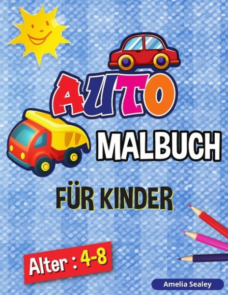 Auto- Malbuch für Kinder