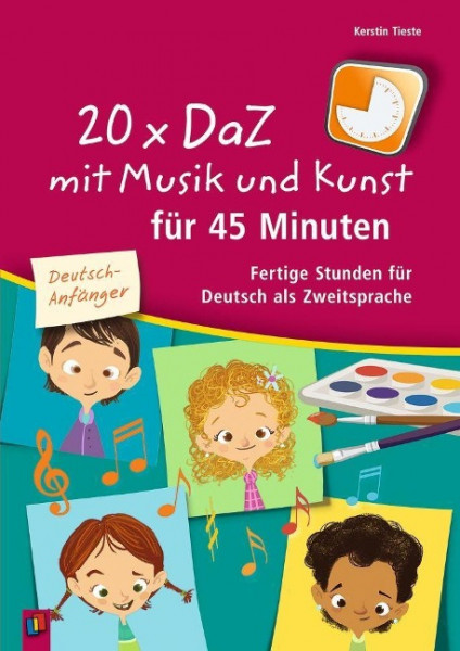 20 x DaZ mit Musik und Kunst für 45 Minuten - für Deutsch-Anfänger