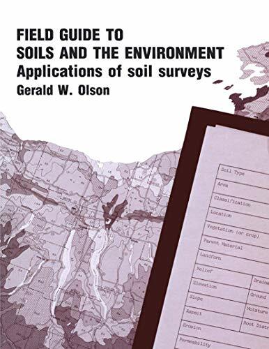 Field Guide to Soils and the Environment Applications of Soil Surveys (Environmental Resource Management Series) Field Guide to Soils and the Environment Applications of Soil Surveys (Environmental Resource Management Series)