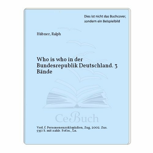 Who is Who in der Bundesrepublik Deutschland: Supplementwerk