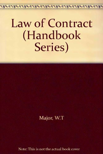 Law of Contract (Handbook Series)