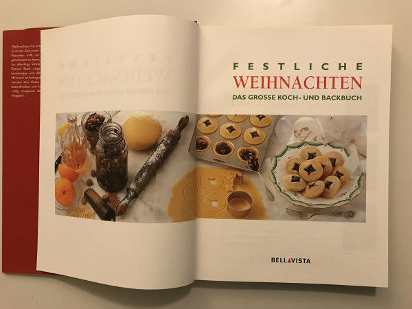 Festliche Weihnachten: Das große Koch- und Backbuch