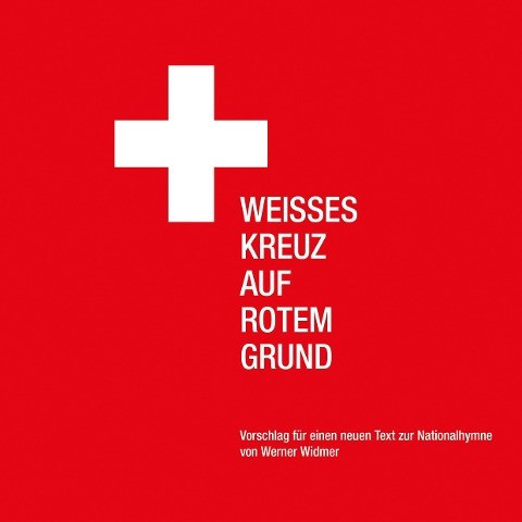 Weisses Kreuz auf rotem Grund