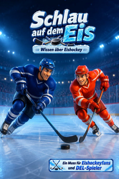 Schlau auf dem Eis - Wissen über Eishockey: Unnützes Wissen über Eishockey, NHL, DEL, Puck, Spieler & Rekorde | Geschenk für Eishockeyfans, ... & Vereinsmitglieder | Icehockey Geschenk Fan