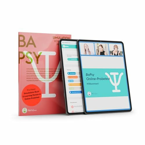 MedGurus BaPsy-DGPs Vorbereitung 2025 Pro Paket – Simulationsbuch, E-Learning mit über 1.250 Übungsaufgaben und Online-Probetest zur Vorbereitung auf den Studieneignungstest Psychologie