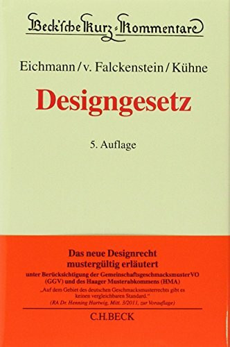 Designgesetz: Gesetz über den rechtlichen Schutz von Design