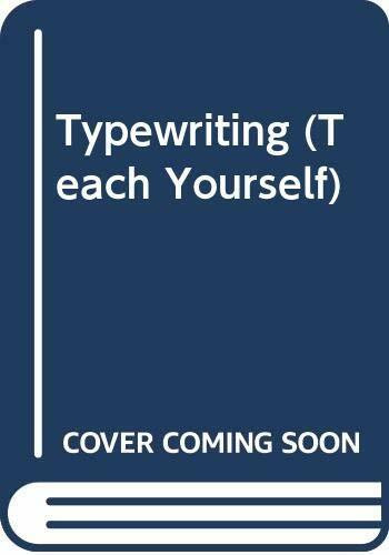 Typewriting (Teach Yourself)