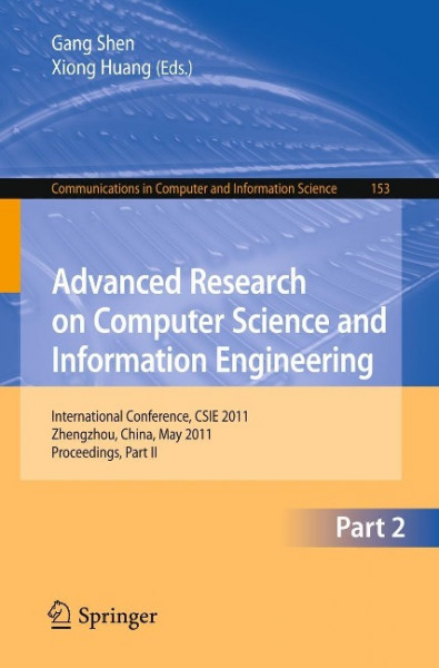 Advanced Research on Computer Science and Information Engineering