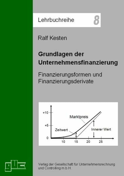 Grundlagen der Unternehmensfinanzierung: Finanzierungsformen und Finanzierungsderivate (Lehrbuchreihe)