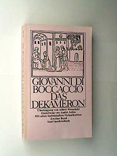 Giovanni di Boccaccio : Das Dekameron 2. Band