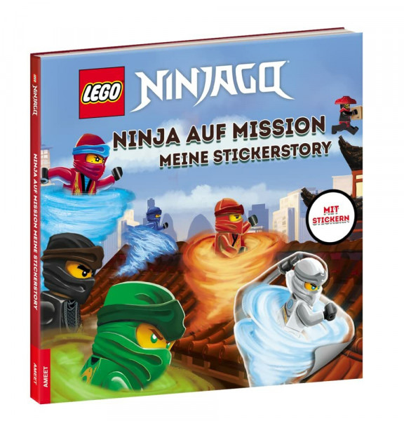 LEGO® NINJAGO® – Ninja auf Mission - Meine Stickerstory: mit vielen Stickern