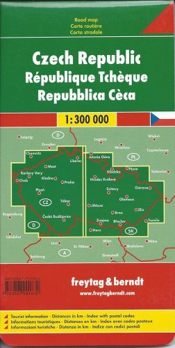 Tschechische Republik: 1:300000 (freytag & berndt Auto + Freizeitkarten)