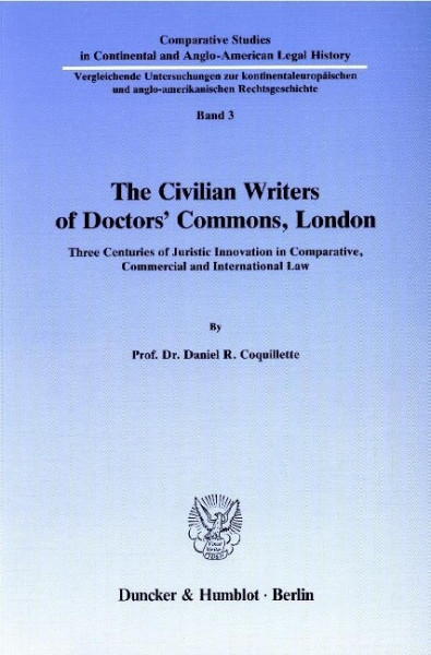 The Civilian Writers of Doctors' Commons , London