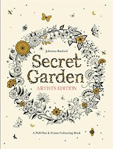 Secret Garden Artist's Edition: A Pull-Out & Frame Colouring Book